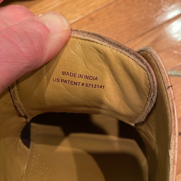 Cole Haan Brown, leather wingtip, Oxford, dress shoes, size 11 - Picture 6 of 7